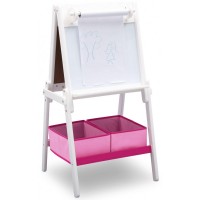 Tabla Alba magnetica multifunctionala Premium cu depozitare jucarii Delta Children Tabla Alba magnetica multifunctionala Premium cu depozitare jucarii Delta Children
